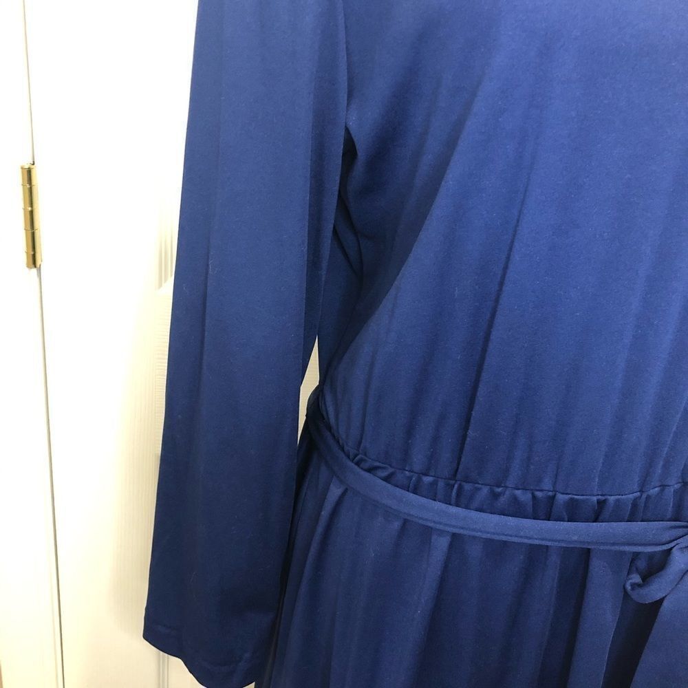 Vintage Haband For Her long sleeve blue dress - Picture 7 of 13